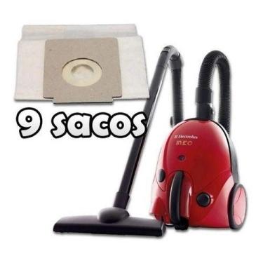 Imagem de Kit Com 9 Sacos P/ Aspirador De Pó Electrolux Neo, Listo - Assessorlar