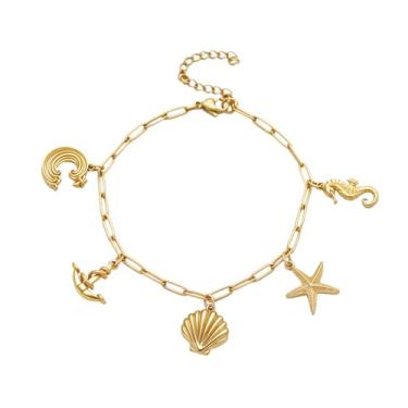 Imagem de MANZHEN Western Cowgirl Colares Pulseiras Para Mulheres Cowboy Carter Roupas Mulheres Praia Pingente Colar Dourado Boho Tornozeleiras Country Concert Joias, Large, Metal dourado, Sem Pedra Preciosa