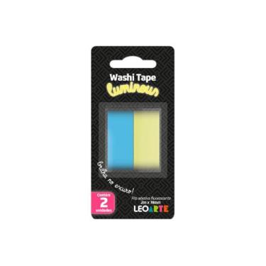 Imagem de Fita Adesiva Washi Tape Luminous Leoarte - Leonora