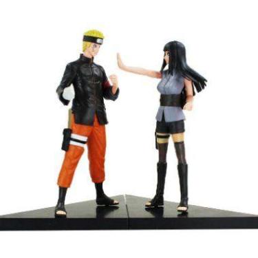 Imagem de Kit 2 action figures naruto - naruto e hinata dfx shinobi relations - 