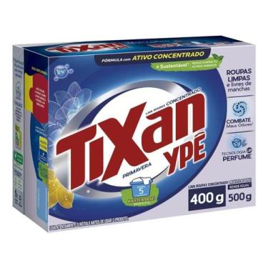 Imagem de Kit c/ 3 Lava Roupas Em Po Concentrado Primavera 400g Tixan - Ypê