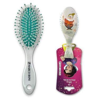 Imagem de Escova de Cabelo Infantil Mestre Coleção Sete Anões da Branca de Neve Original