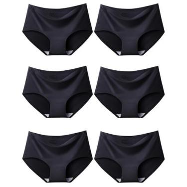 Imagem de Cuecas de biquíni sem costura Kiench Teen Girls, pacote com 6