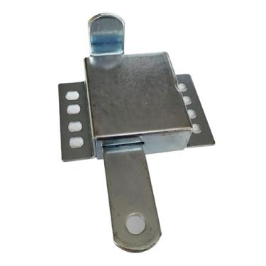 Imagem de Kuntesetty Acessórios Manuais para Fechadura Interna de Porta de Garagem, Trava Deslizante de Segurança de Ferro Galvanizado de Alta Resistência E Alto Desempenh, Civil, Tamanho real