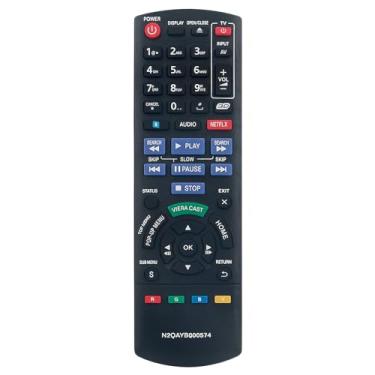 Imagem de Novo controle remoto N2QAYB000574 substituto para Panasonic DMP-BDT210 DMP-BDT110 DMP-BDT215 DMP-BDT310 DMPBDT210 DMPBDT110 DMPBDT215 DMPBDT310 Blu-Ray Player