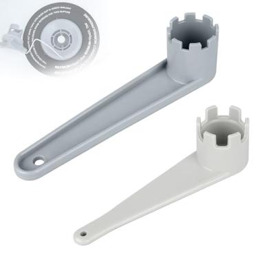 Imagem de GYPNS Kit de chave de válvula de ar para barco serve para substituição de válvula de ar de barco inflável de 6 e 8 sulcos, ferramenta de reparo de acessórios de prancha de remo de caiaque