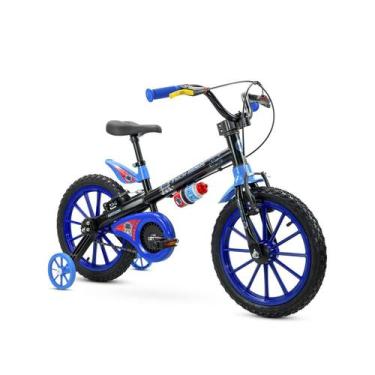 Imagem de Bicicleta Passeio Infantil Nathor Aro 16 Tech Boys com Rodinha