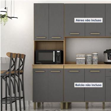 Imagem de Paneleiro com Nicho 4 Portas São Luis Valdemoveis