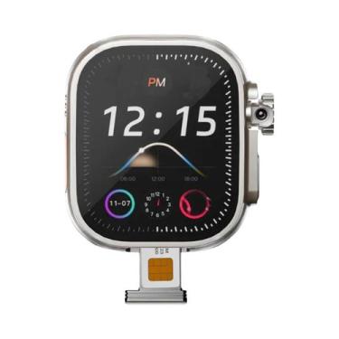 Imagem de Relógio Inteligente 4G 5G LTE Android 10 Com Câmera HD De 8MP WIFI GPS