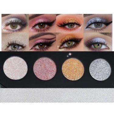 Imagem de Paleta de sombras AMY'S DIARY 4 cores Shiny Glitter