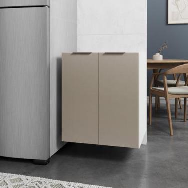 Imagem de Balcão Suspenso 2 Portas 60cm sem Tampo Ipanema CabeCasa MadeiraOrigin