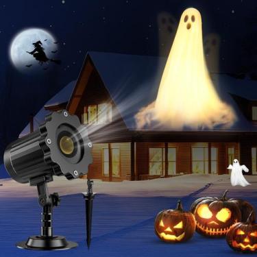 Imagem de Projetor Lights Nagudenfo Halloween Ghost 3D HD Patterns