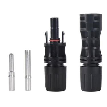 Imagem de Conector MC4 40A 1500V Energia Solar Pino Sólido 10 Pares - Worldsunli
