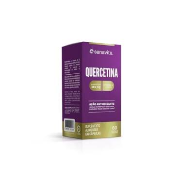Imagem de Sanavita Quercetina com Vitamina C e Zinco - Vegano - 280mg - 60 Cápsulas