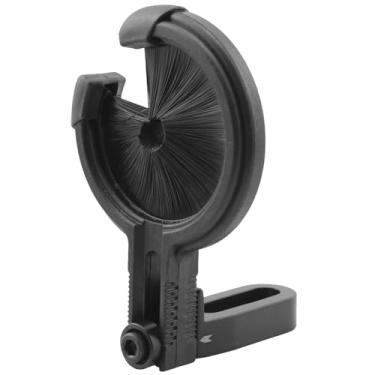 Imagem de TAODAN Mesa de tiro com arco, 20,5 x 12,2 x 2,5 cm, equipamento de tiro, suporte de flecha, acessórios para arco composto recurvo reto preto