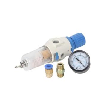 Imagem de 1 armadilha separadora de água de calibre de ar de 1/10.2 cm para filtro de compressor de ar e peças pneumáticas do regulador de pressão do filtro (tipo 2)