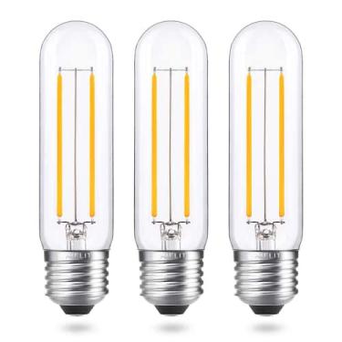 Imagem de Lâmpada LED AIELIT Vintage T10/T30 2W 2700K 200lm E26, pacote com 3