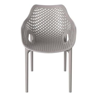 Imagem de Cadeira Plastico Nude 80X54X60Cm Forte Plastico Colmeia