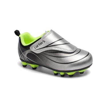 Imagem de Carter's Tênis infantil unissex Massey, Preto/prata, 9 Little Kid