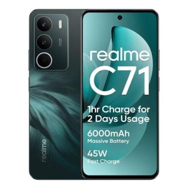 Imagem de Smartphone realme C71 8 GB RAM 256 GB Tela 6,67" 120 Hz Bateria 6 300 