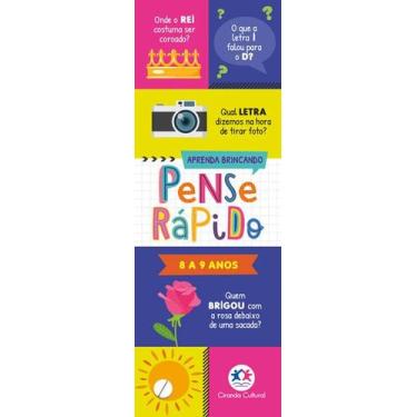 Imagem de Livro - Pense rápido - 8 a 9 anos
