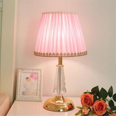 Imagem de Luminária de mesa contemporânea de cristal LED, estilo moderno e artístico, para sala de estar, escritório, casa de campo, hotel, quarto, mesa de cabeceira (Estilo 33)
