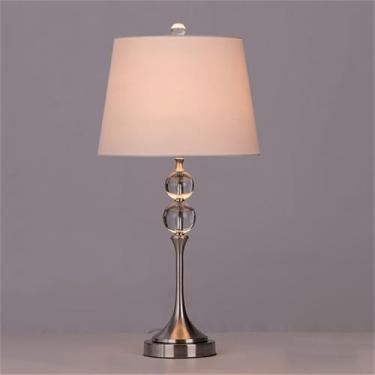 Imagem de Luminária de mesa moderna em cristal com LED, simples, criativa e luxuosa, para decoração de sala de estar e quarto (Estilo 7)