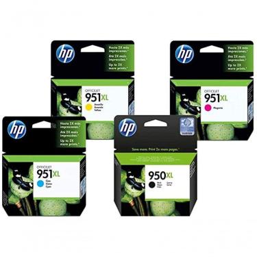 Imagem de Cartucho Hp 950Xl Conjunto 4 Cores