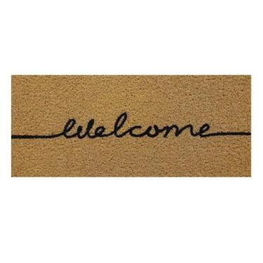Imagem de Tapete Porta Entrada Casa Capacho Vinil Long 30cm x 70cm - Kapazi, Wel