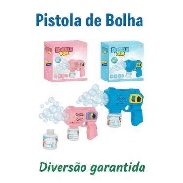 Imagem de Arminha de Bolhas - Pistola de bolhas - Brincadeira - Diversão Azul - 