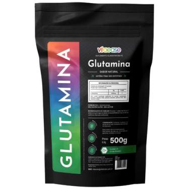 Imagem de L-Glutamina 500g  100% Importada  vitaease, Sem Sabor