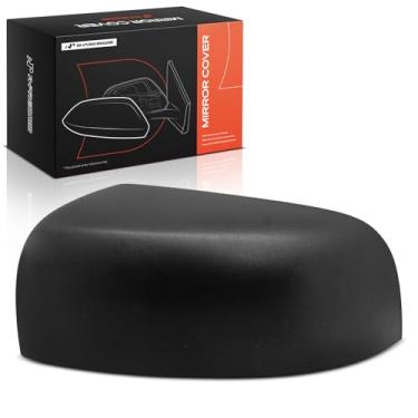 Imagem de A-Premium Tampa do espelho retrovisor do lado do motorista - compatível com Ford Ranger 2019 2020 2021 2022 2023 - preto texturizado, sem furo de seta