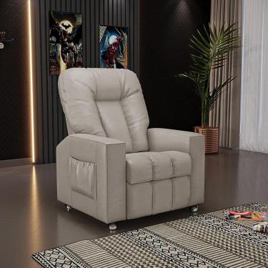 Imagem de Poltrona Do Papai Reclinável Arsenal Pu Bege