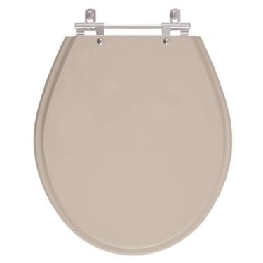 Imagem de Assento Sanitário Ravena Bege Saara Para Vaso Deca