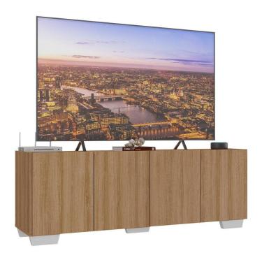 Imagem de Rack Para Tv Até 50 Polegadas Com Mp1072 Rustic branco