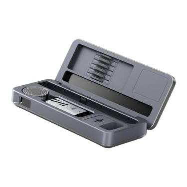 Imagem de RNXRZANK Ferro de Soldar Elétrico, Acessório Robusto para Uso Doméstico, Fácil de Transportar, com Controle de Temperatura, Ideal para Trabalhos de Gravação, R, Estilo a, Tamanho real