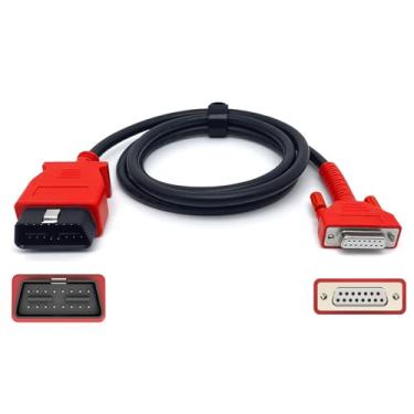 Imagem de JUTA Cabo principal adequado para scanner de diagnóstico Autel MK808S MK808Z MX808S MK808 MX808 MP808S MP808 DS708 DS808 MS906, adaptador de conector de teste OBD2 de substituição de 16 pinos para