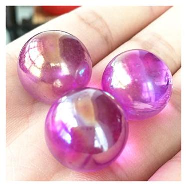 Imagem de Pedras caídas de cristal de aura cheias de textura pedras preciosas de quartzo natural Feng Shui cristal decoração artesanato 3 peças