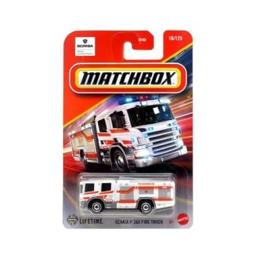 Imagem de Miniatura Matchbox Lifetime Scania P 360 Fire Truck - JBP52