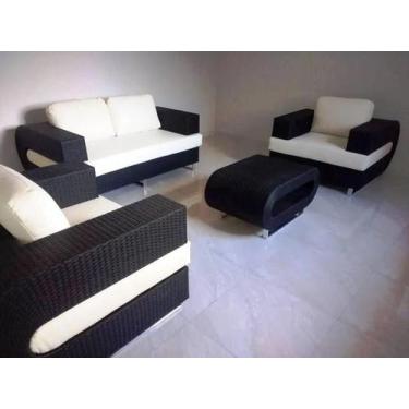 Imagem de Jogo De Sofá 2 Lugares Alumínio Área Externa Pergolado Sala - Sarah Mó