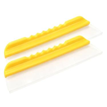 Imagem de Sayene Pacote com 2 rodos de carro de 30,5 cm, rodo de silicone, rodo de janela de carro, lâmina de água flexível em T para carro ou uso doméstico, lavar, limpar vidro, espelho, portas de chuveiro