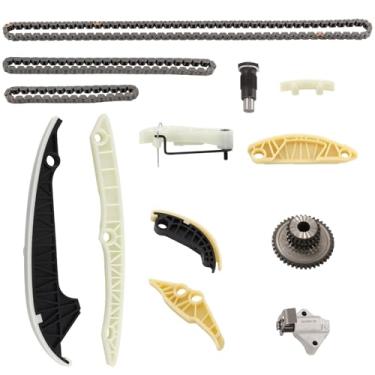 Imagem de Kit de corrente de distribuição de motor 2.0 com roda dentada, compatível com Audi A3 A4 A5 A6 TT Allroad Volkswagen GTI Passat CC 2008-2015, substitui 06H105209AT 06H105209AQ, adequado para motor