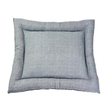 Imagem de Cama Pet Grande Impermeável, Colchonete para Cães e Gatos, 70x90cm, Lavável com Zíper, Enchimento em Espuma, Gorgurinho Resistente, Chumbo, Retangular, Estampa Animal