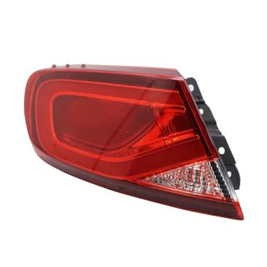 Imagem de FZJDSD Luzes traseiras montagem externa traseira compatível com Chrysler 200 2015 2016 2017 lado esquerdo do motorista luzes traseiras # 68110361AA CH2804109C