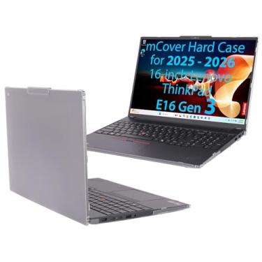 Imagem de mCover A capa é compatível apenas com notebooks Lenovo ThinkPad E16 Gen 3 Series 2025-2026 de 16 polegadas (não serve para nenhum outro modelo Lenovo) - transparente