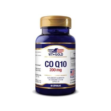 Imagem de Coenzima Q10 CoQ10 200mg Vitgold 60 cápsulas
