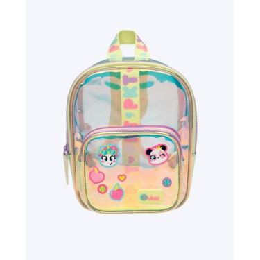 Imagem de Mini Mochila de Costas Color Block Puket 050404131, Diversas, UN