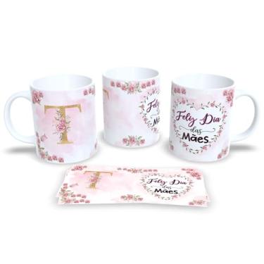 Imagem de Caneca Alfabeto dia das Mães Cada Letra é Um Carinho Para a Sua Mãe (T)