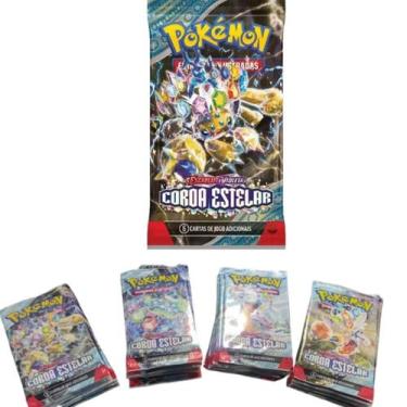 Imagem de Kit 24 Cartas Pokémon Raras Nacionais Sem Repetidas - DropJT