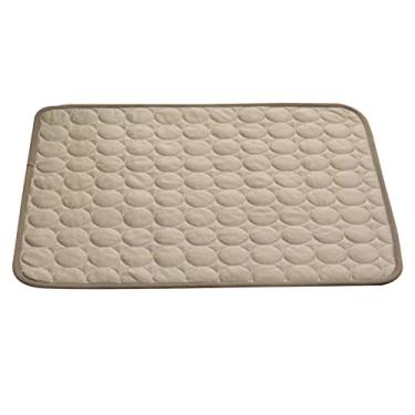 Imagem de Tapete de Resfriamento para Cães Tapetes Pets Gelo Verão Rápido Confortável Usar- Respirável Fácil Limpar Lavável à Máquina Nylon Poliéster Algodão Jaula Pet Cama Sofá